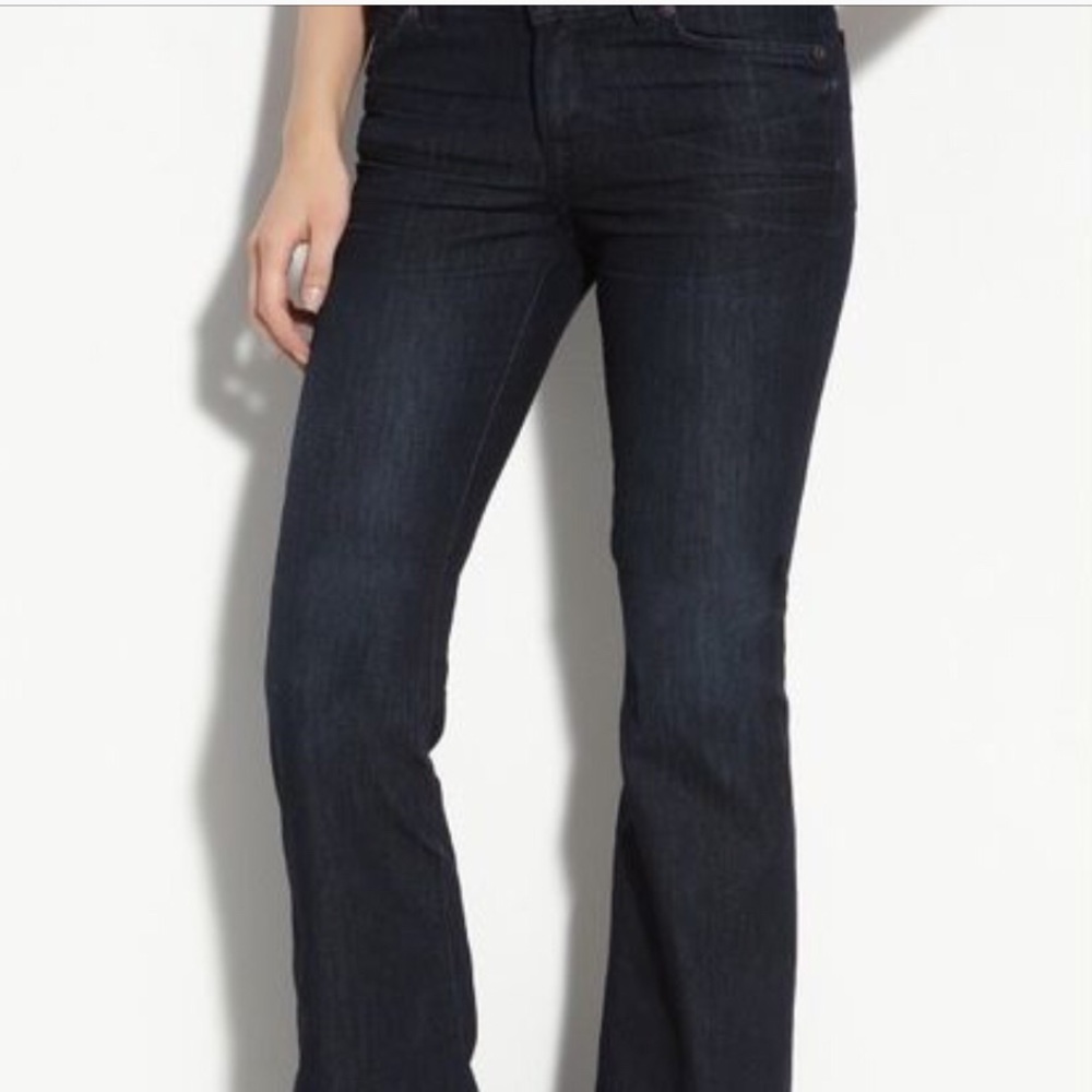 David Kahn Flare Jeans - dark wash